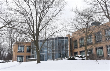  The Town of Halton Hills Town Hall located on Halton Hills Drive in Georgetown.